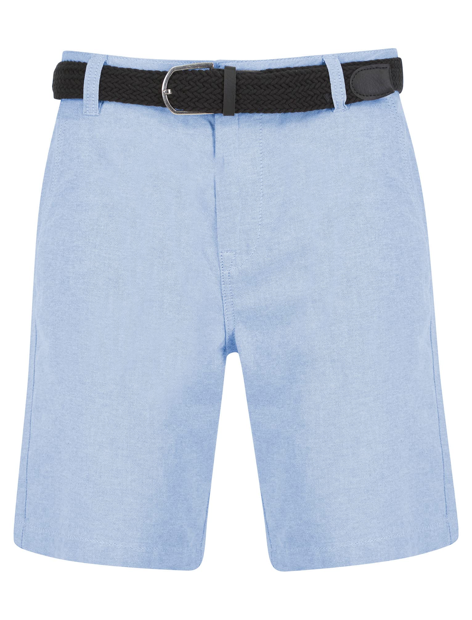 Tokyo Laundry Men's Cotton Summer Chino Shorts with Woven Belt