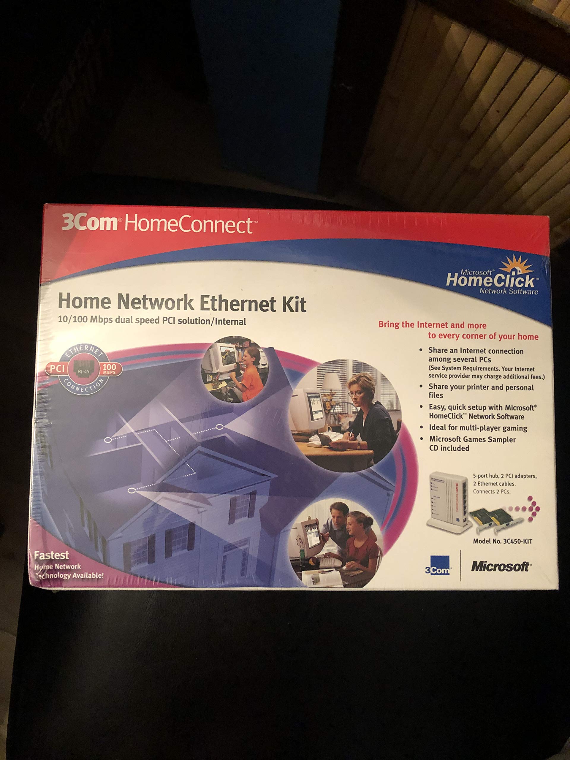 3Com 5-Port 10/100 PCI Homeconnect Enet Kit