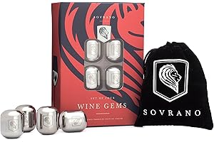 Sovrano Wine Gems Wine Chillers for Wine Glass