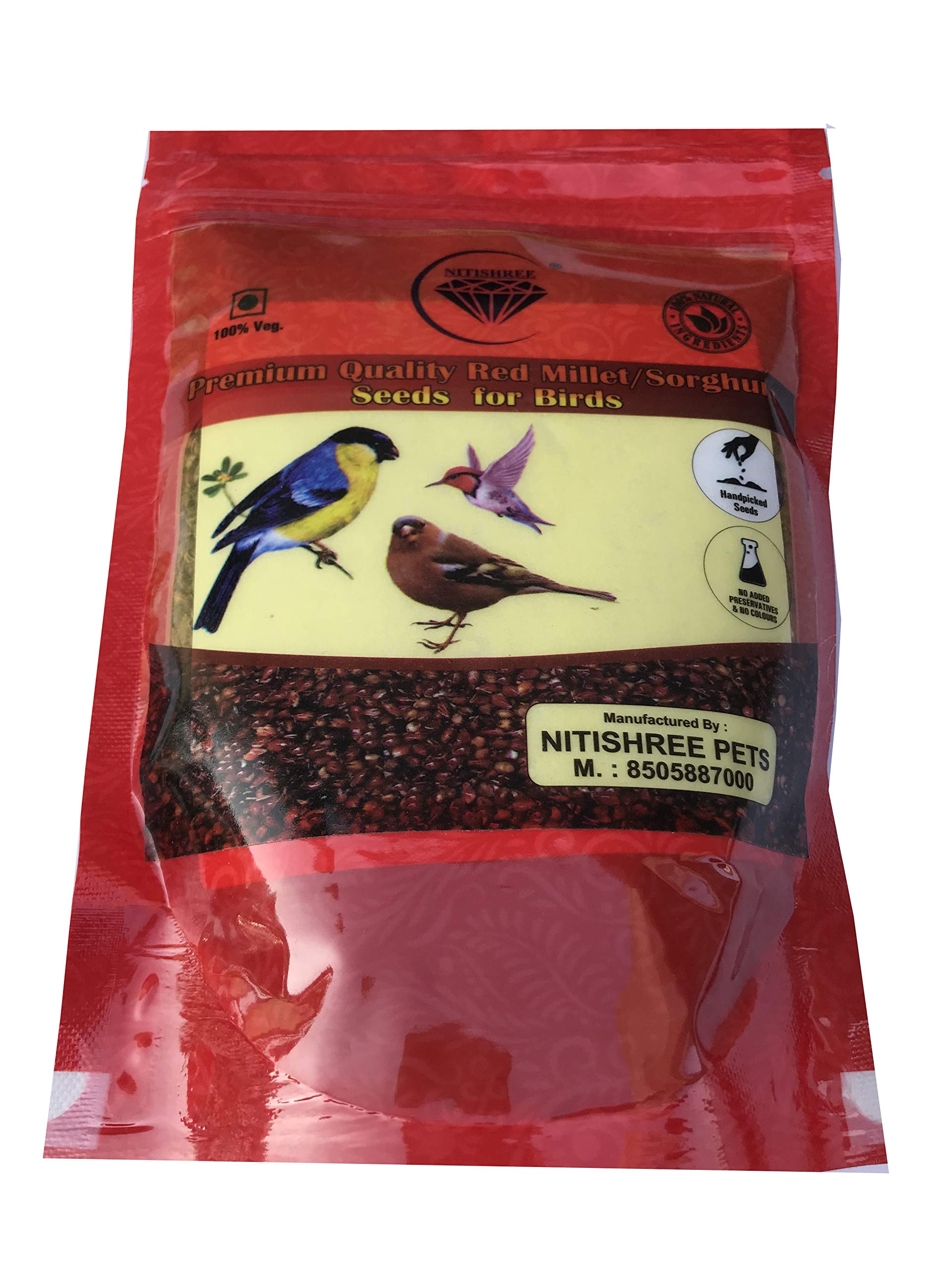 Buy Nitishree® Premium Special Red Millet/ Birds Growth Seeds