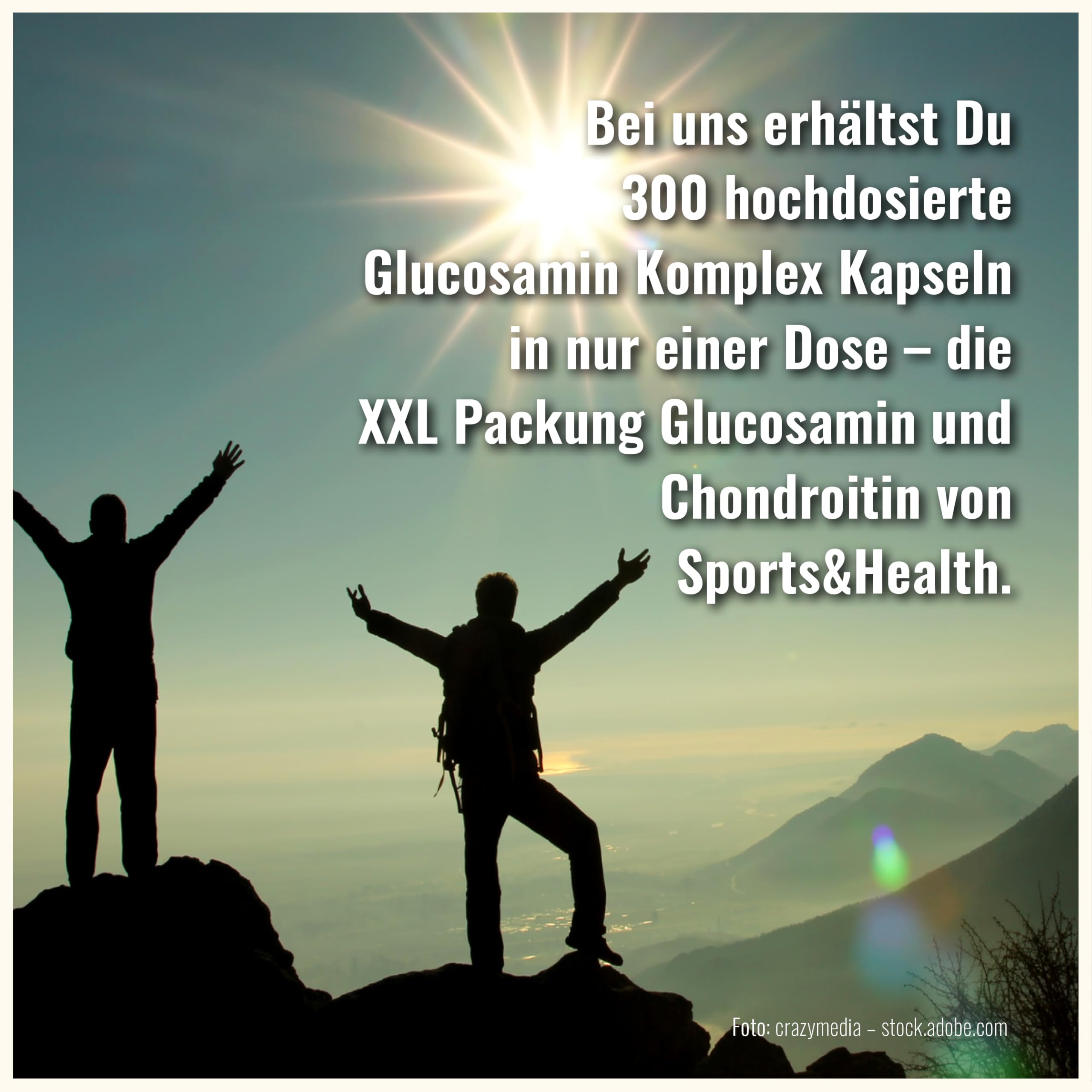 Glucosamin Chondroitin Komplex – 300 Reine Kapseln ohne Zusätze – 1000mg pro Tagesdosierung 5 Monate Vorrat – Glucosamin & Chondroitin Hochdosiert, Chondroitin-Glucosamine Chondroitinsulfat Glukosamin