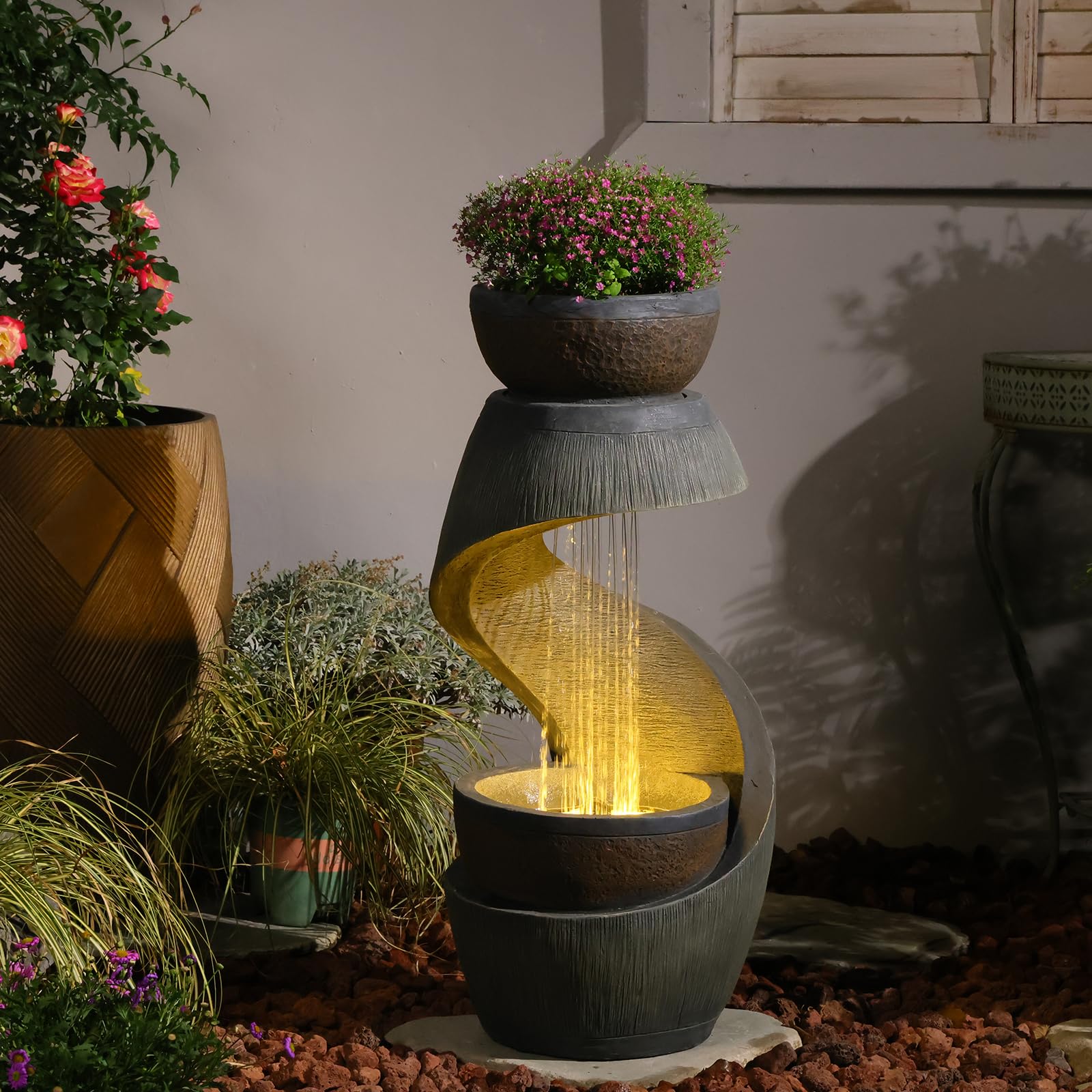 Sunlinua S-Shaped Fountain
