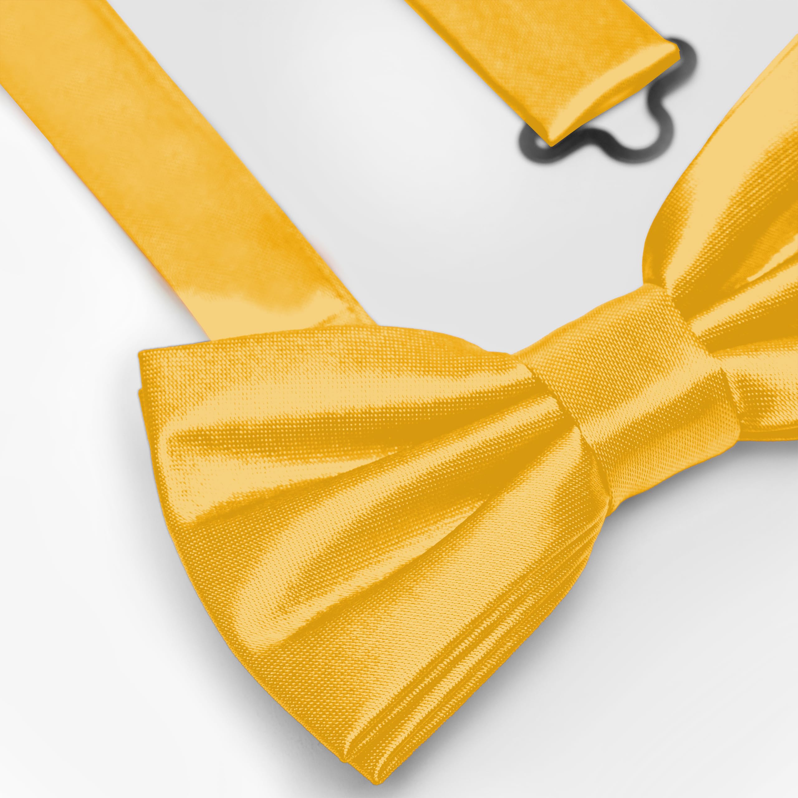Ladeheid Pajarita para niños - Preatada, banda ajustable, diseño brillante, ideal para bodas, cumpleaños, inicio escolar - Resistente y elegante tamaño 10cm x 5cm BKS