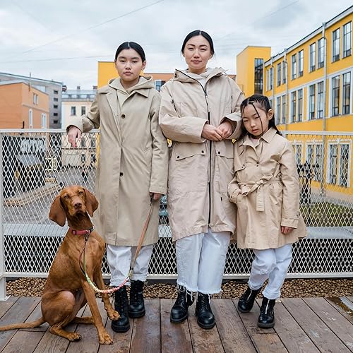 Miniatura 7 de Roses&Poetry Correa de perro manos libres para perros medianos y grandes, resistente, sin tirones, correa de cintura para correr para caminar y