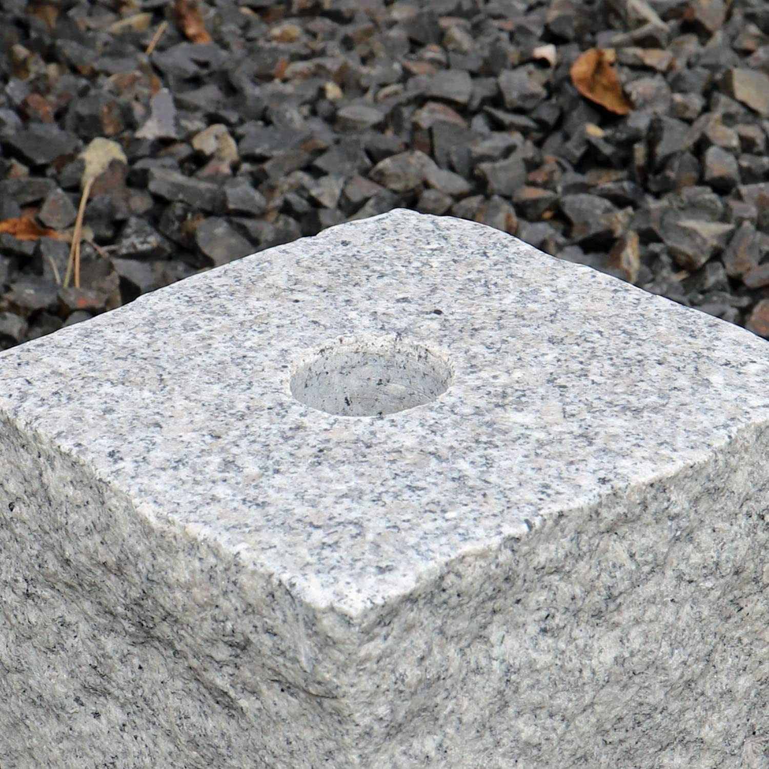 CLGarden Quellstein 20cm Granitsäule Garten Springbrunnenbau DIY