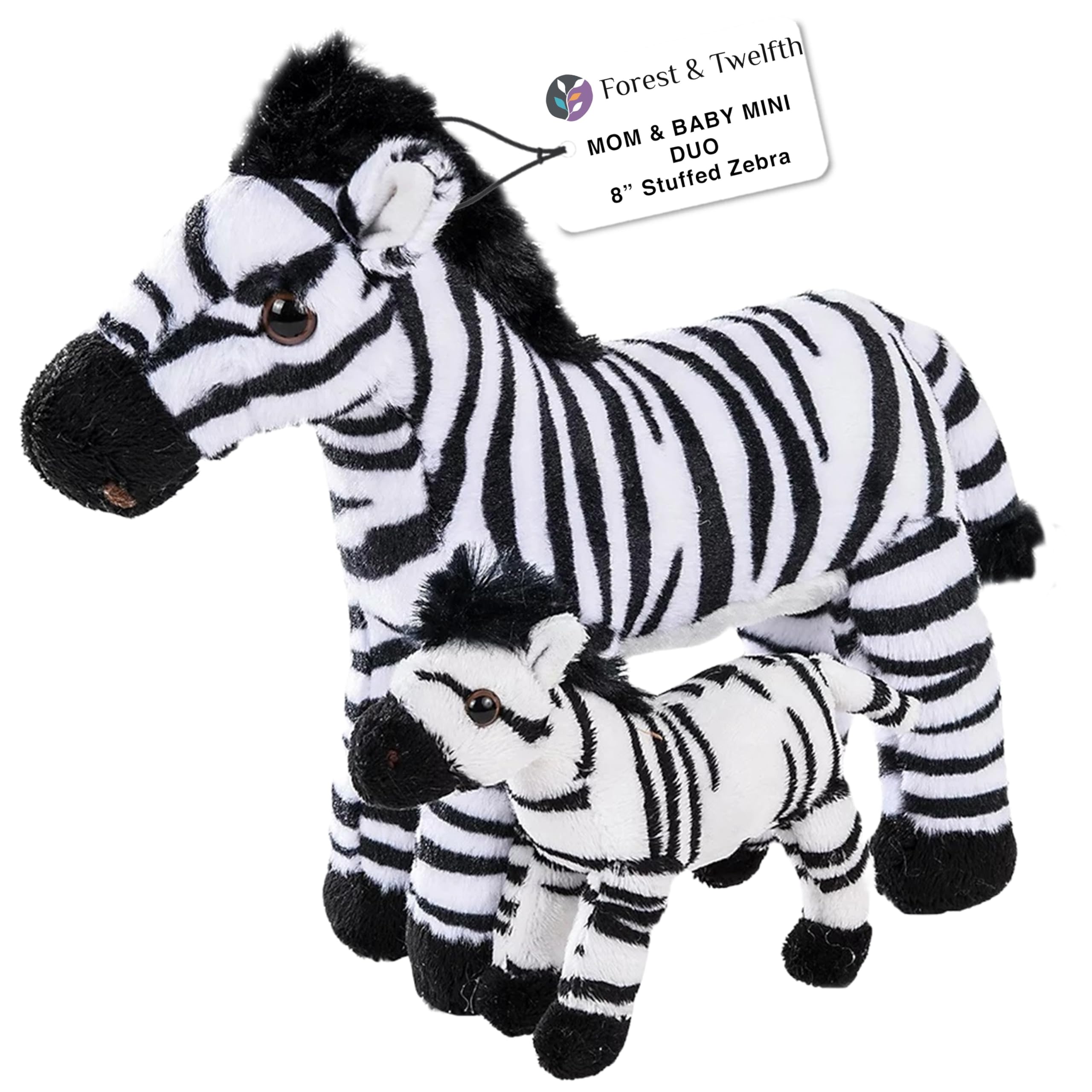 Janimals Wearable Stuffed Animals Zebra