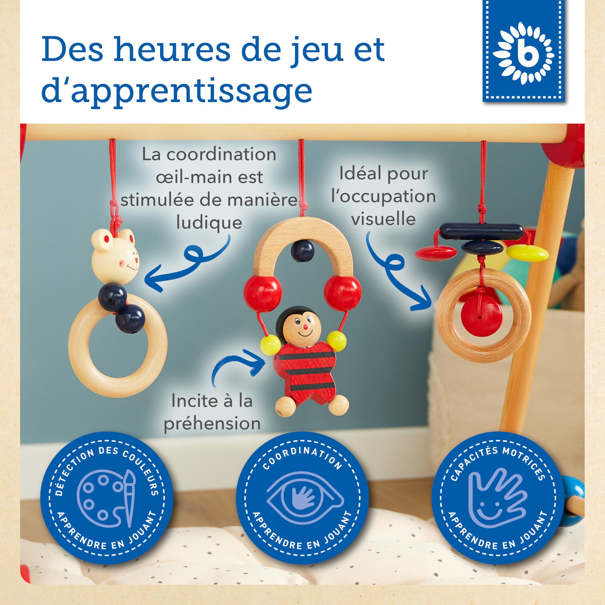 Bieco My First Gym Tapis d'Éveil