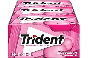 Trident Bubblegum Sugar Free Gum: Perfect Valentine's Treat
