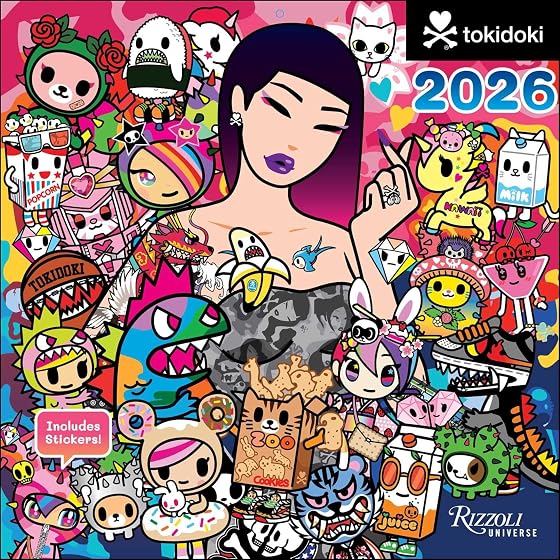 Tokidoki 2026 Wall Calendar