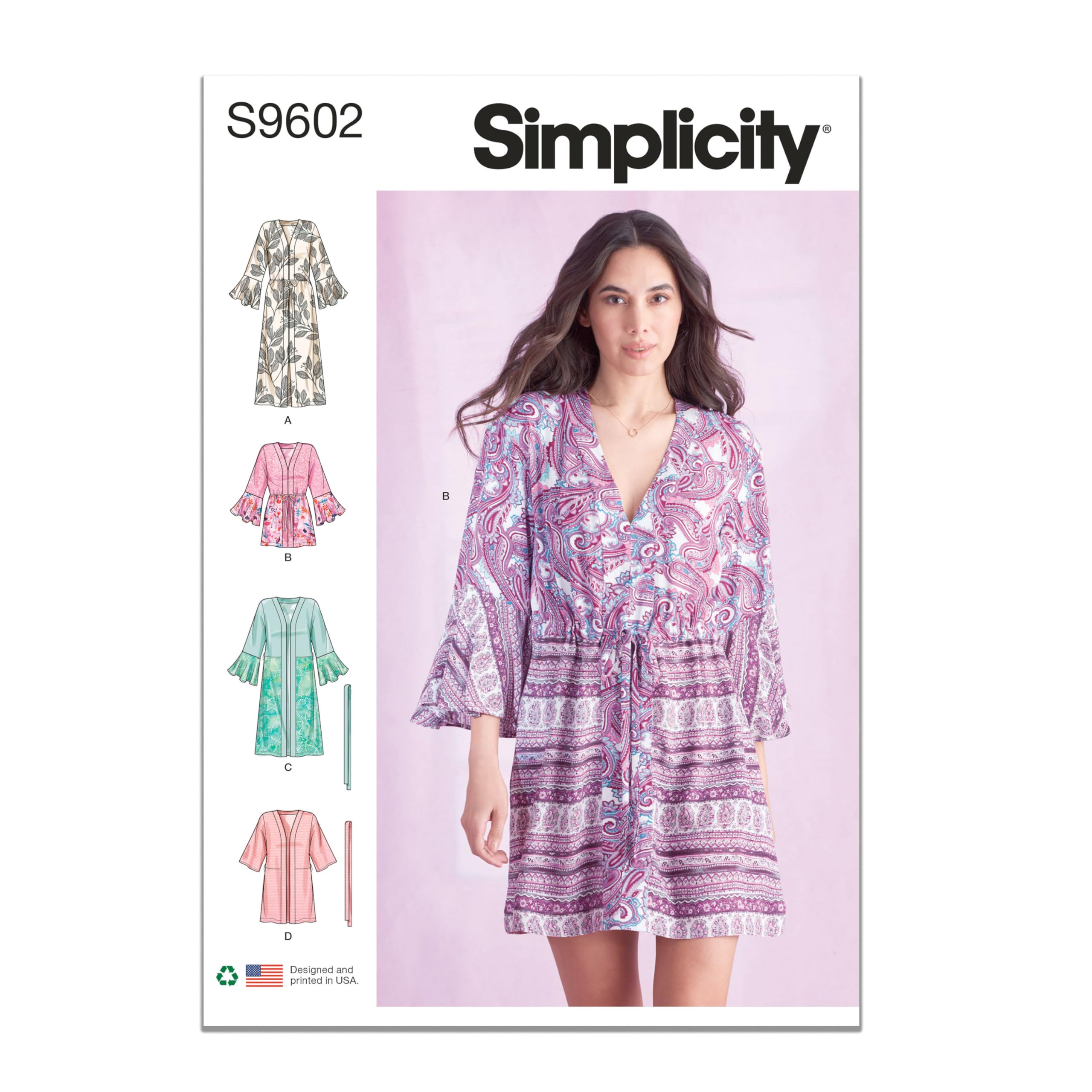 Débardeur pour femme Simplicity SS9602H5 haut basique taille H5