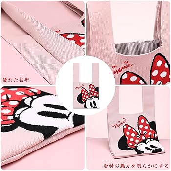 Kotty ミッキー型押しトートバッグ ピンク ミッキーマウス トートバッグ メンズ 新品タグ付き kotty