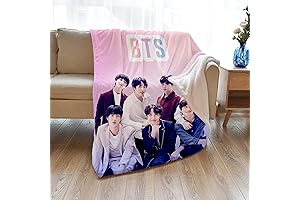 BTS Merchandise Kpop Throw Blanket: Unveil the K-Pop Sensation