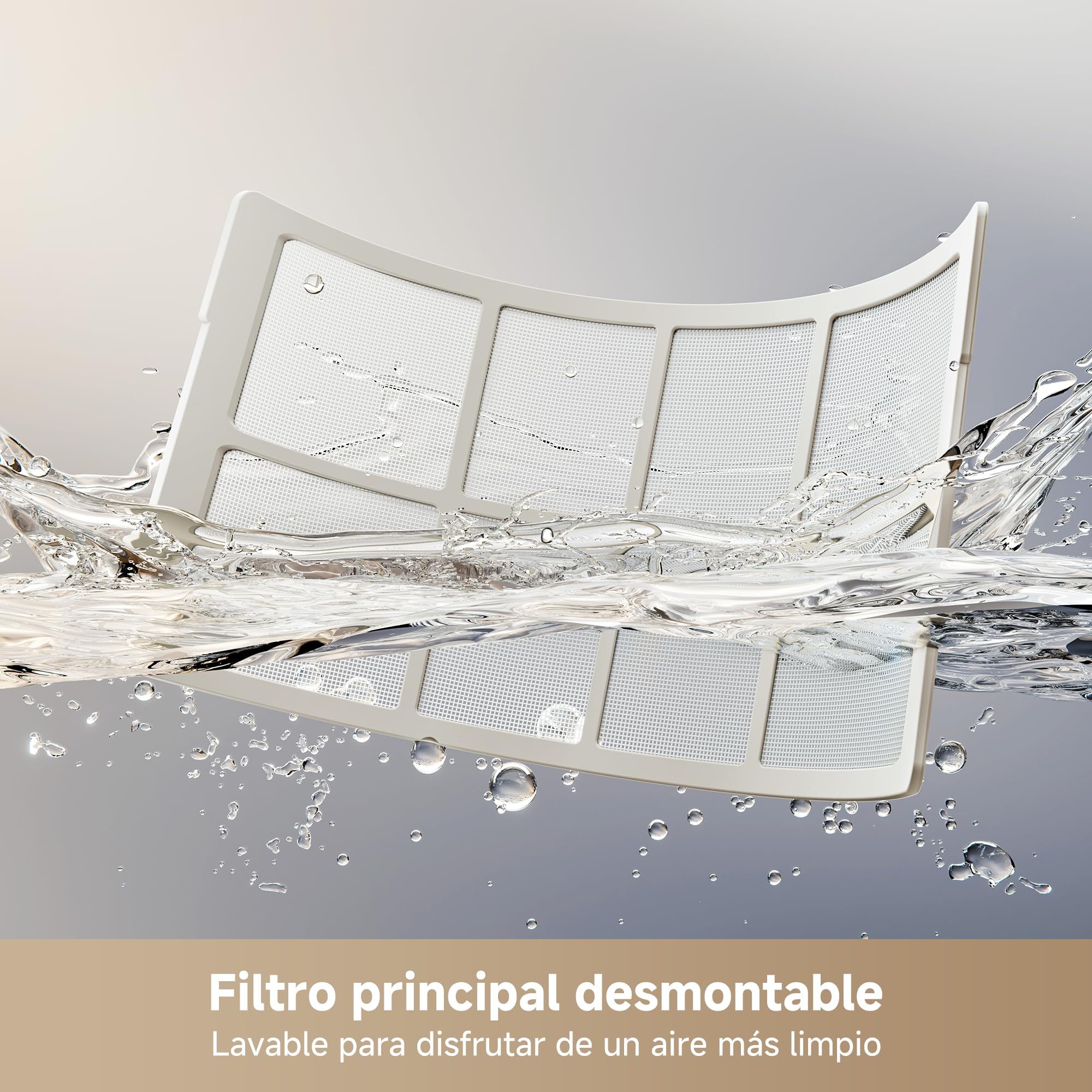 DREAME MF10 Ventilatore senza Pale con Flusso d’Aria a 270°, Circolazione in Tutta la Stanza, Flusso d’Aria che si Adatta alla Temperatura, Sperimenta un Nuovo Tipo di Ventilazione, Filtro Lavabile