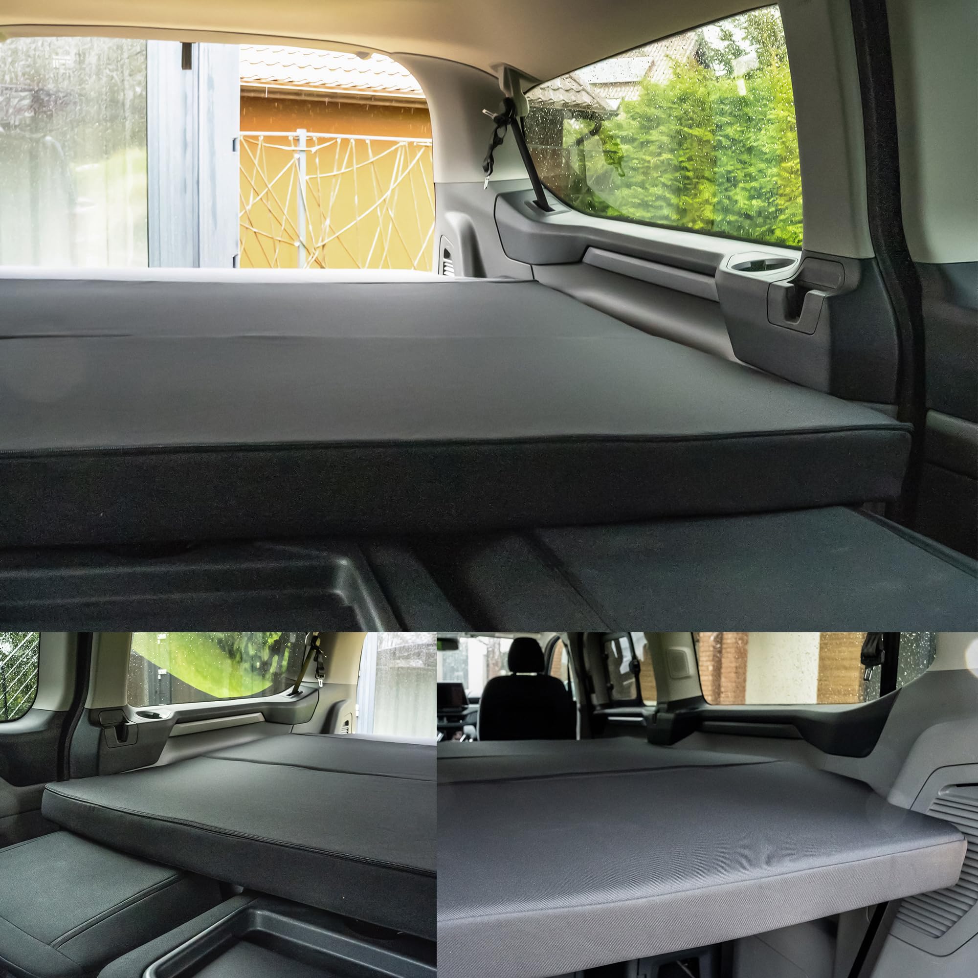 CHROMEMASTER | Kompatibel mit Volkswagen ID. Buzz 2022+ | Auto Matratze, Faltmatratze, Klappmatratze | Bequeme Übernachtung im Auto; Nützliches Zubehör für den Wohnmobil Während der Reise