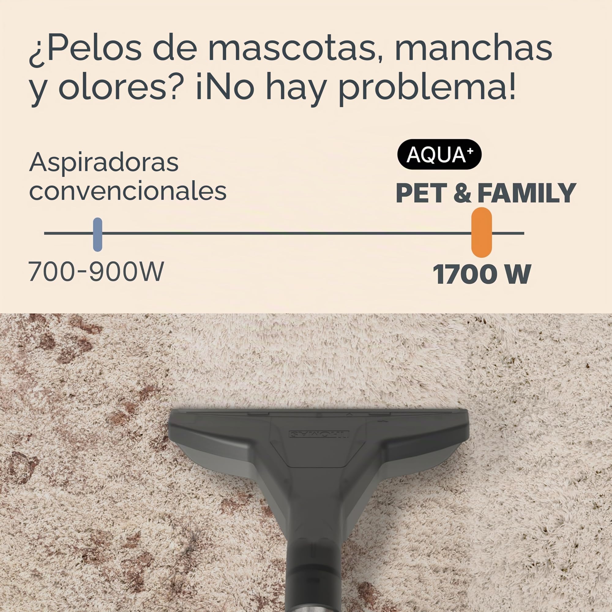 Thomas Pet & Family Aqua+ 788569 Aspiradora