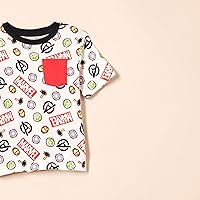 Vista 2 de Tienda Essentials Disney Marvel Star Wars Camisetas de manga corta para niños y bebés (anteriormente Spotted Zebra), Multipacks