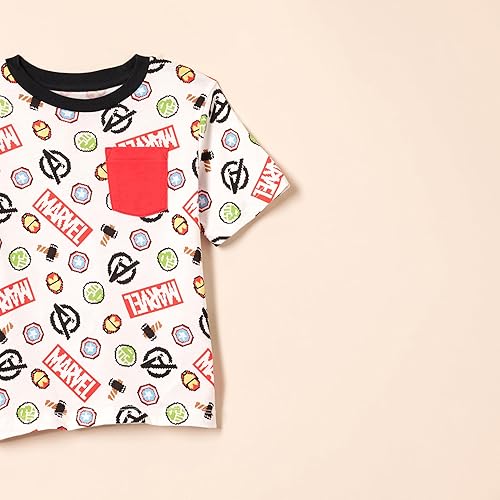 Miniatura 2 de Tienda Essentials Disney Marvel Star Wars Camisetas de manga corta para niños y bebés (anteriormente Spotted Zebra), Multipacks