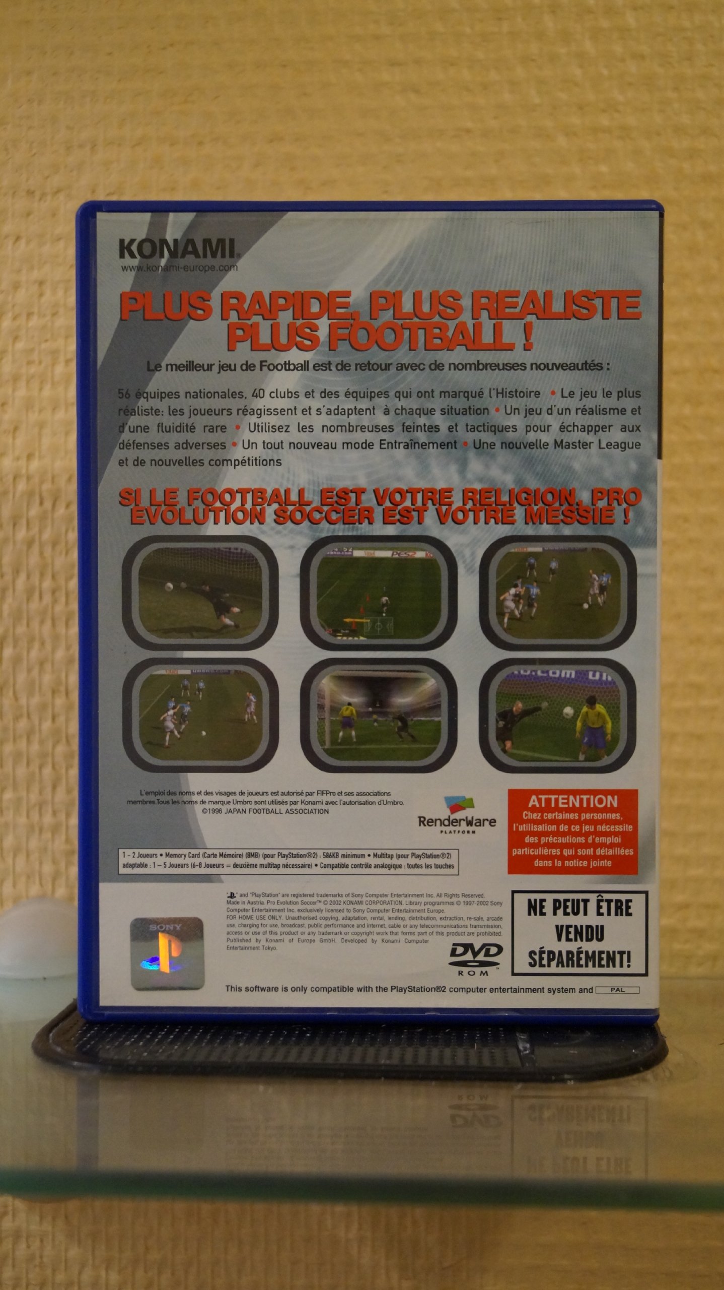 Pro Evolution Soccer 2012 PlayStation 2 PAL - Prix - Photo - Présentation