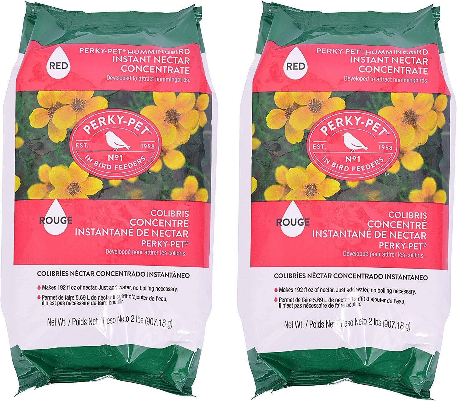 244Sfb 2 lb Red Instant Nectar - 2 Pack