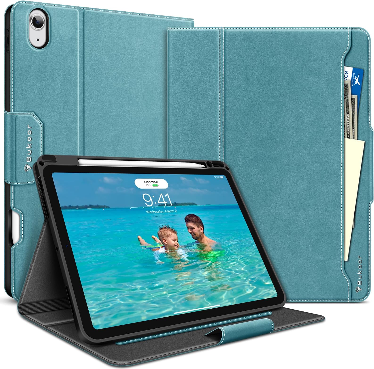 Ipad Air 5 Hülle Mit Stifthalter HOLIMET Hülle für iPad Air 5. Generation 2022/iPad Air 4. Generation