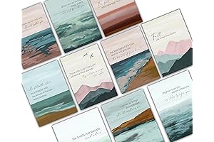 Christian Stationery: Inspirational Bible Quotes Greeting Cards for All Occasions