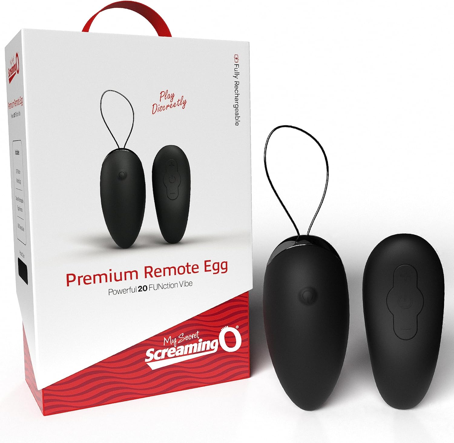 Screaming O Remote Vibe – Discreet Egg Vibrator for Women, Wireless Bullet Toy for Solo or Couples Pleasure