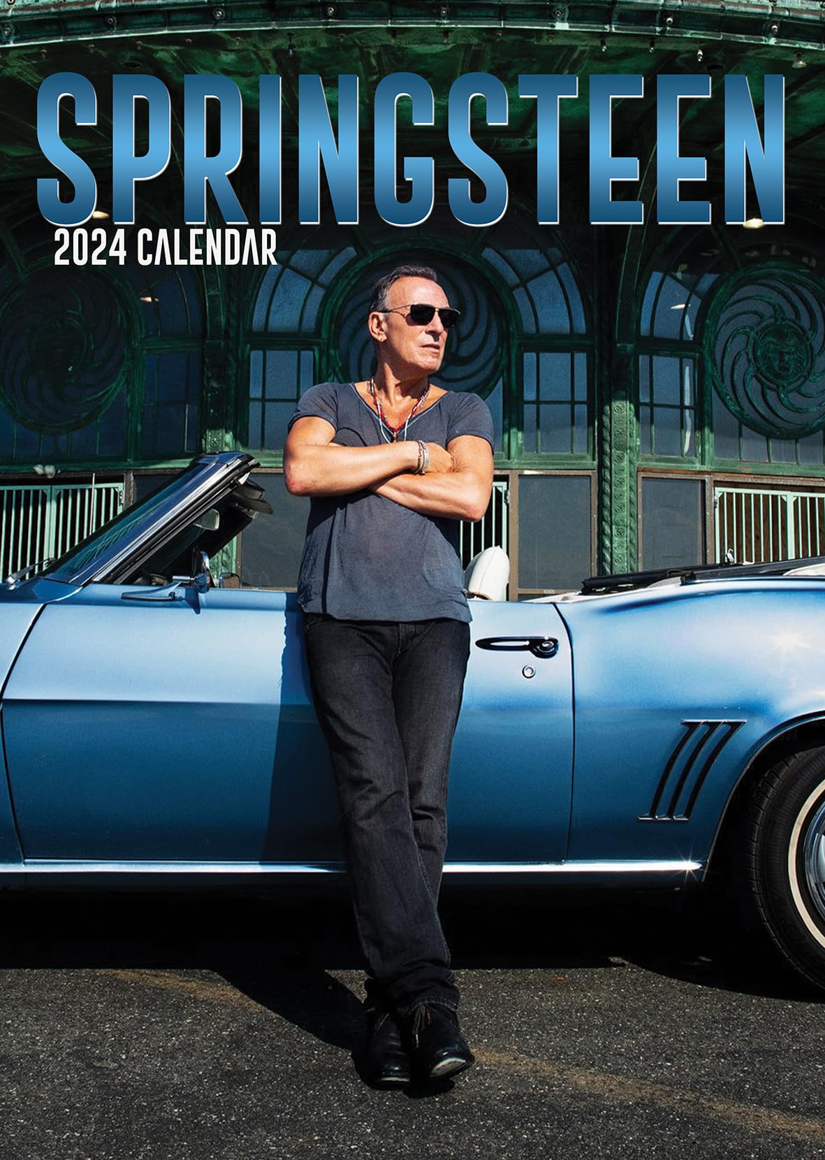 Hollywood Idols Springsteen 2024 A3 Rebel Music Wirobound Wall Calendar The Perfect Xmas or Birthday Gift
