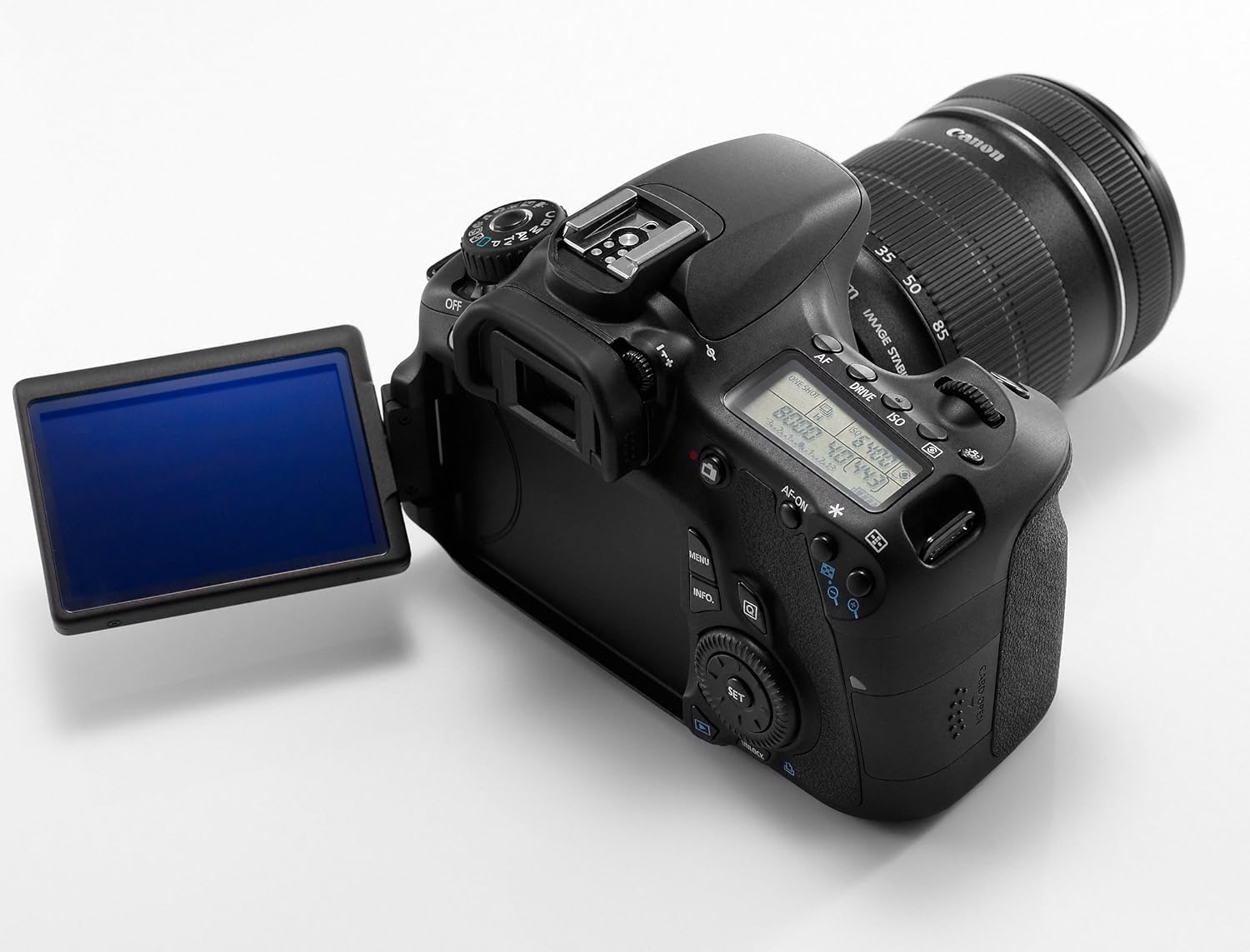 canon eos 60d 18 mp cmos digital slr camera with ef s 18 55mm f3 5 5 6 is lens kit international version