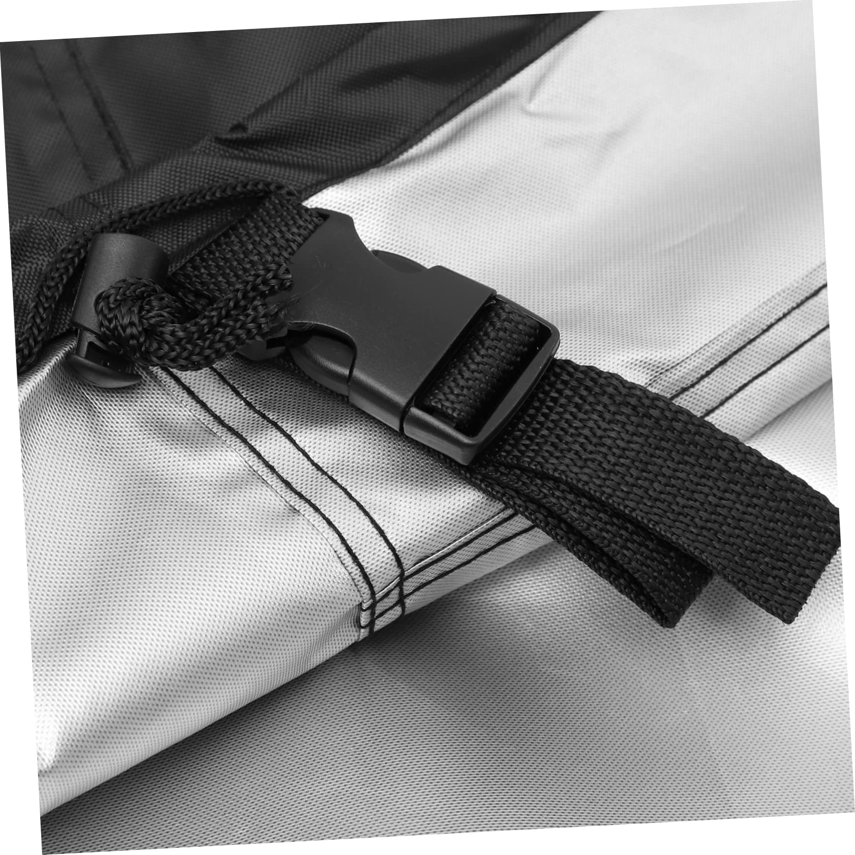 Funda para Barbacoa Exterior de Tela Oxford 420d, Negra | Cordón de Ajuste, Plegable y Ligera, Resistente al Lavado, Uso al Aire Libre