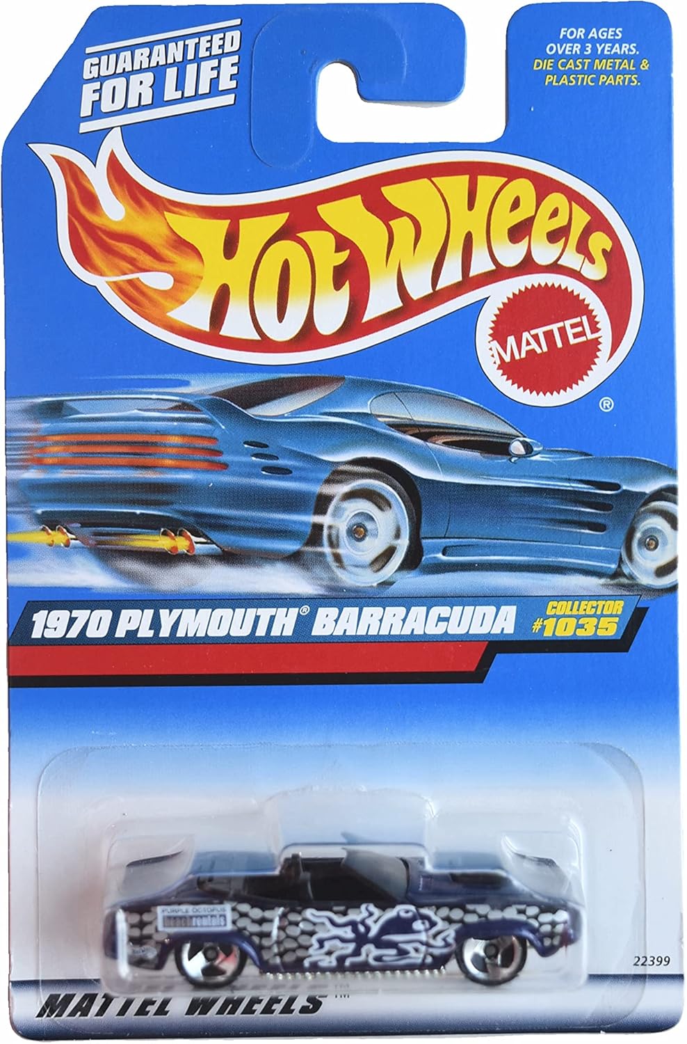 Hot Wheels 1970 Plymouth Barracuda #1035