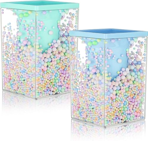 Zonon 2 soportes para bolígrafos de burbujas multiusos, organizador de escritorio de papelería, soporte de almacenamiento de brochas de maquillaje