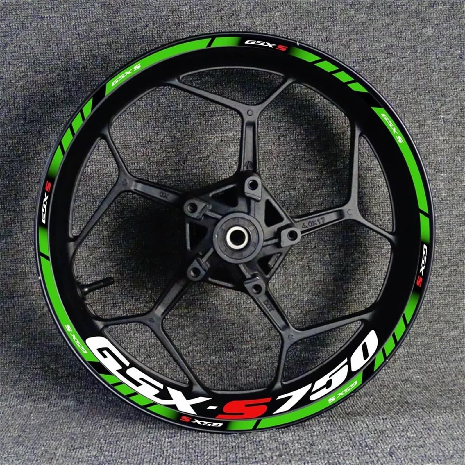 Wheel Stickers Motorcycle Reflective Wheel Decal for Suzuki GSX-S750 GSX750S GSXS750 Gsxs 750 S750 Rim Stripe Decals Rim Reflective Decal