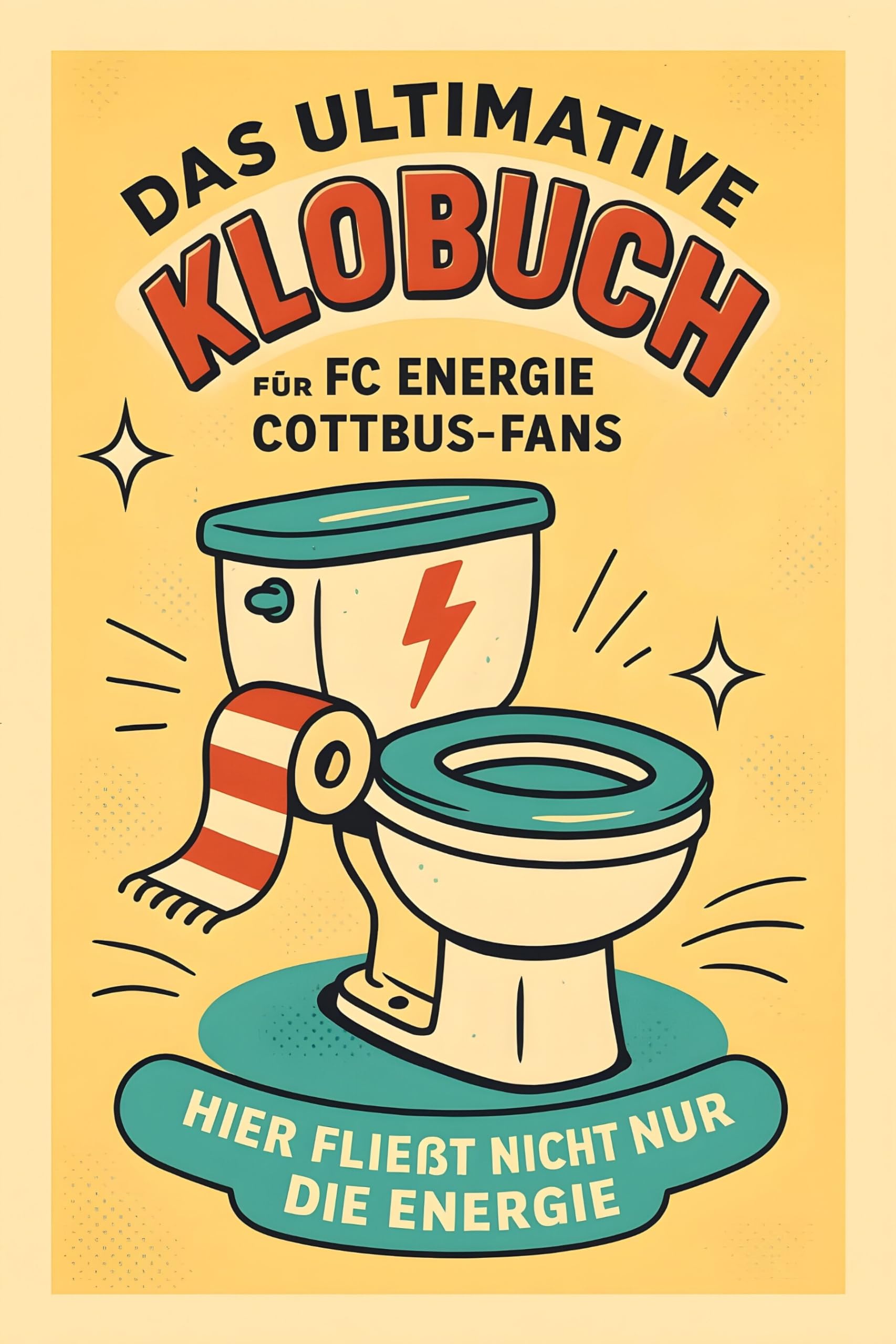 Das ultimative Klobuch für FC Energie Cottbus-Fans: Braun ist hier nicht nur die Kohle. Lustiges Geschenk mit Lifehacks, Fun Facts und Geschichten