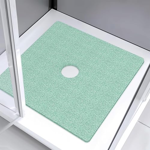 Miniatura 10 de OTHWAY Tapete de ducha antideslizante sin ventosas, de secado rápido, antideslizante para ducha, baño, tapete de ducha de PVC para áreas húmedas