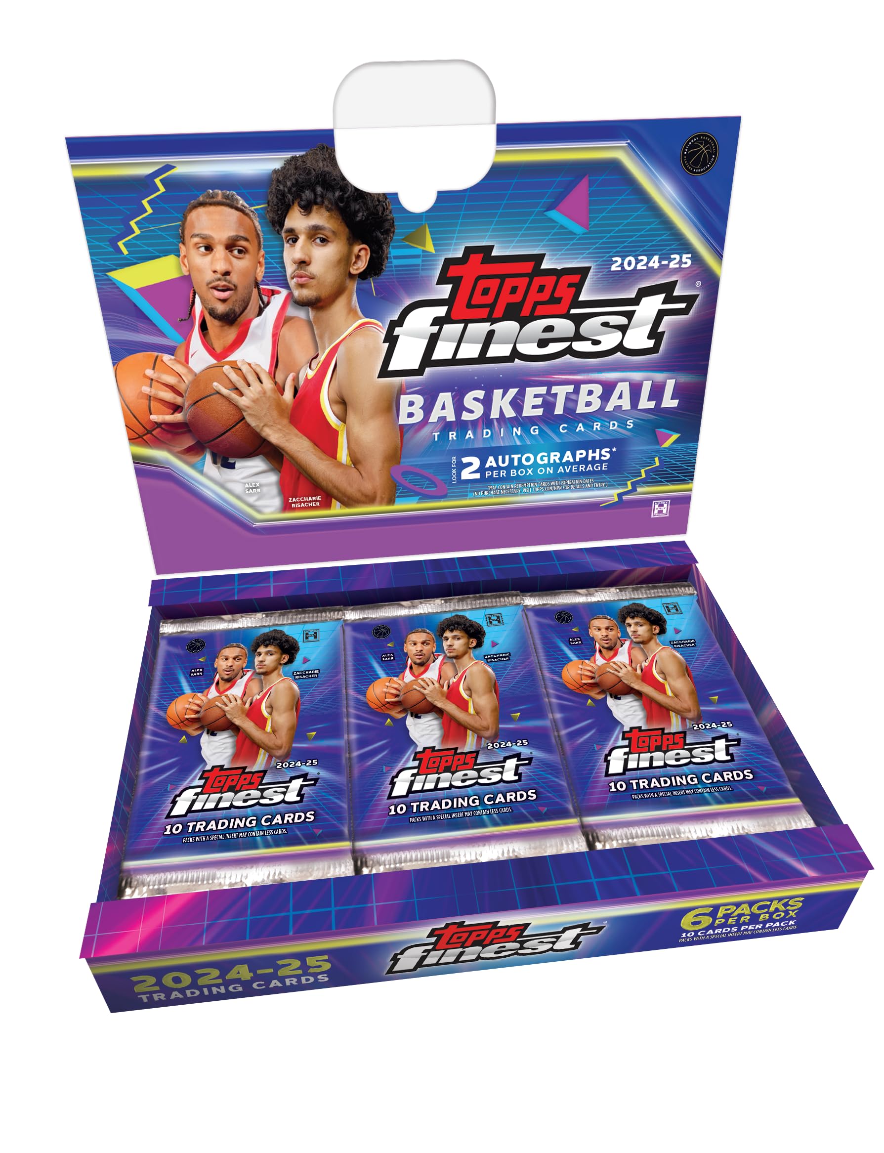 Topps Finest Basketball Hobby Box 2024-25