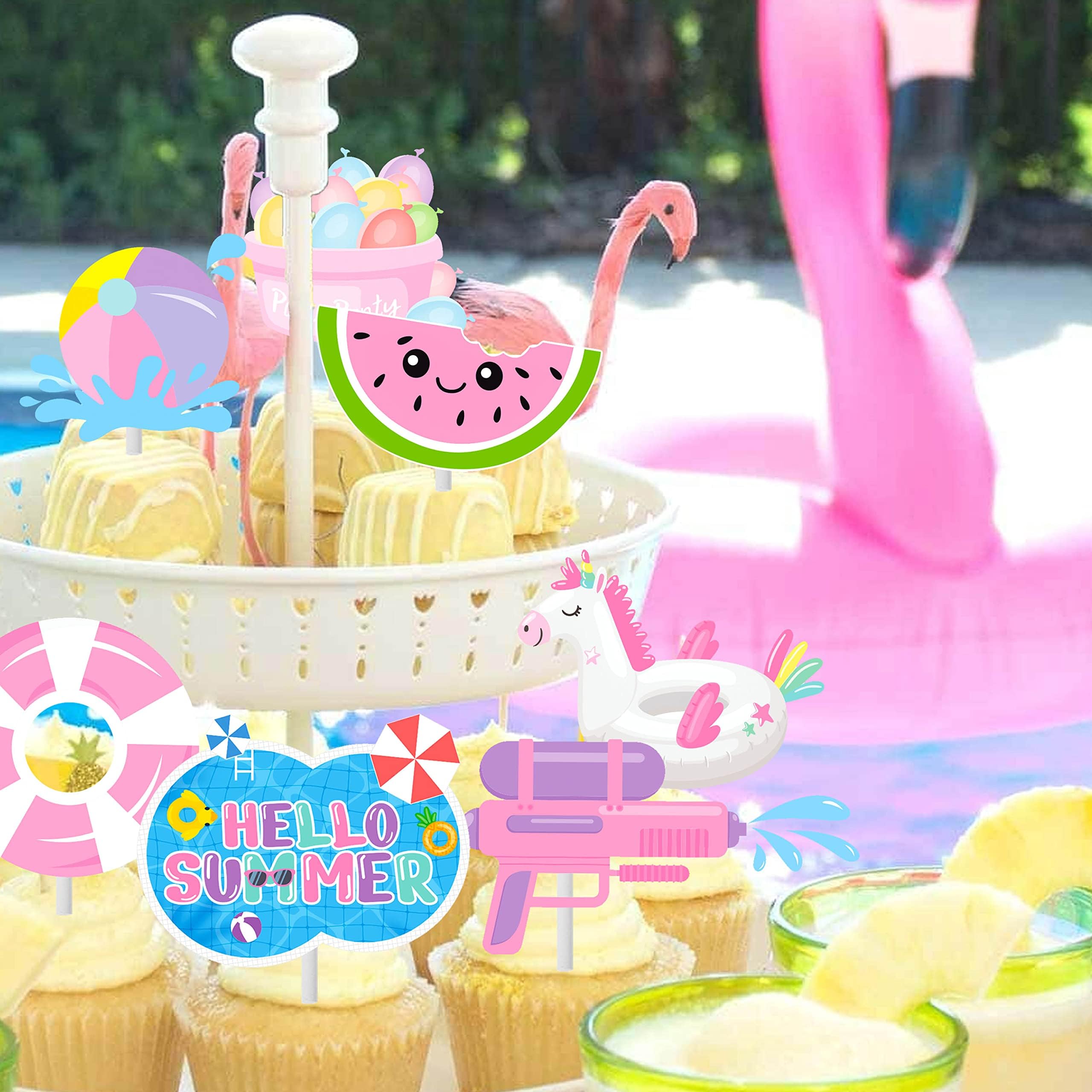 Zomer Strand Hawaii Thema Prinses Moana Dubbelzijdig Boog Cover Achtergrond Muur voor Kinderen Baby Shower Verjaardagsfeestje Decor Foto achtergrond: - België