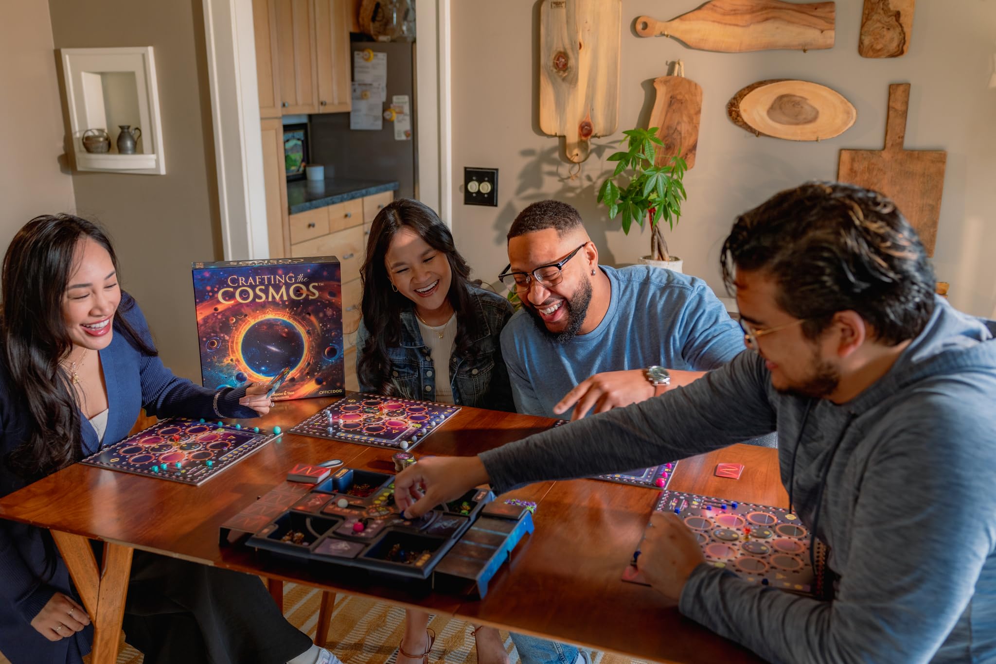Asmodee CREA el Cosmos | Juego De Mesa: Construye La Galaxia