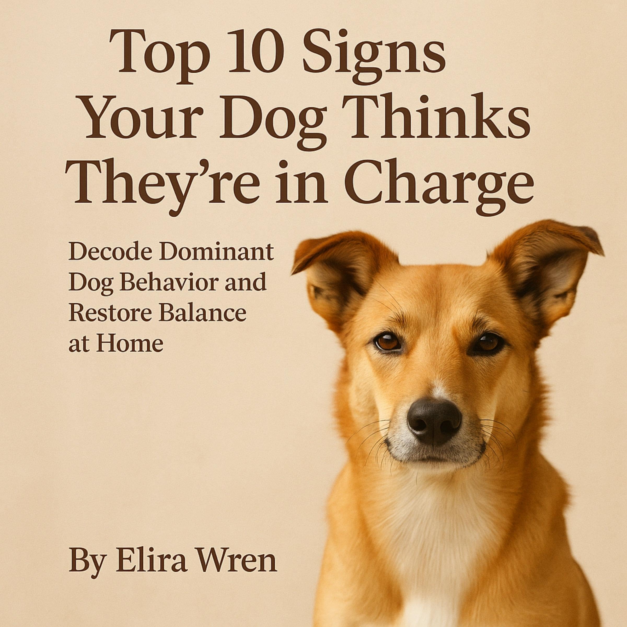 Cover art for Top 10 Signs Your Dog Thinks They’re in Charge