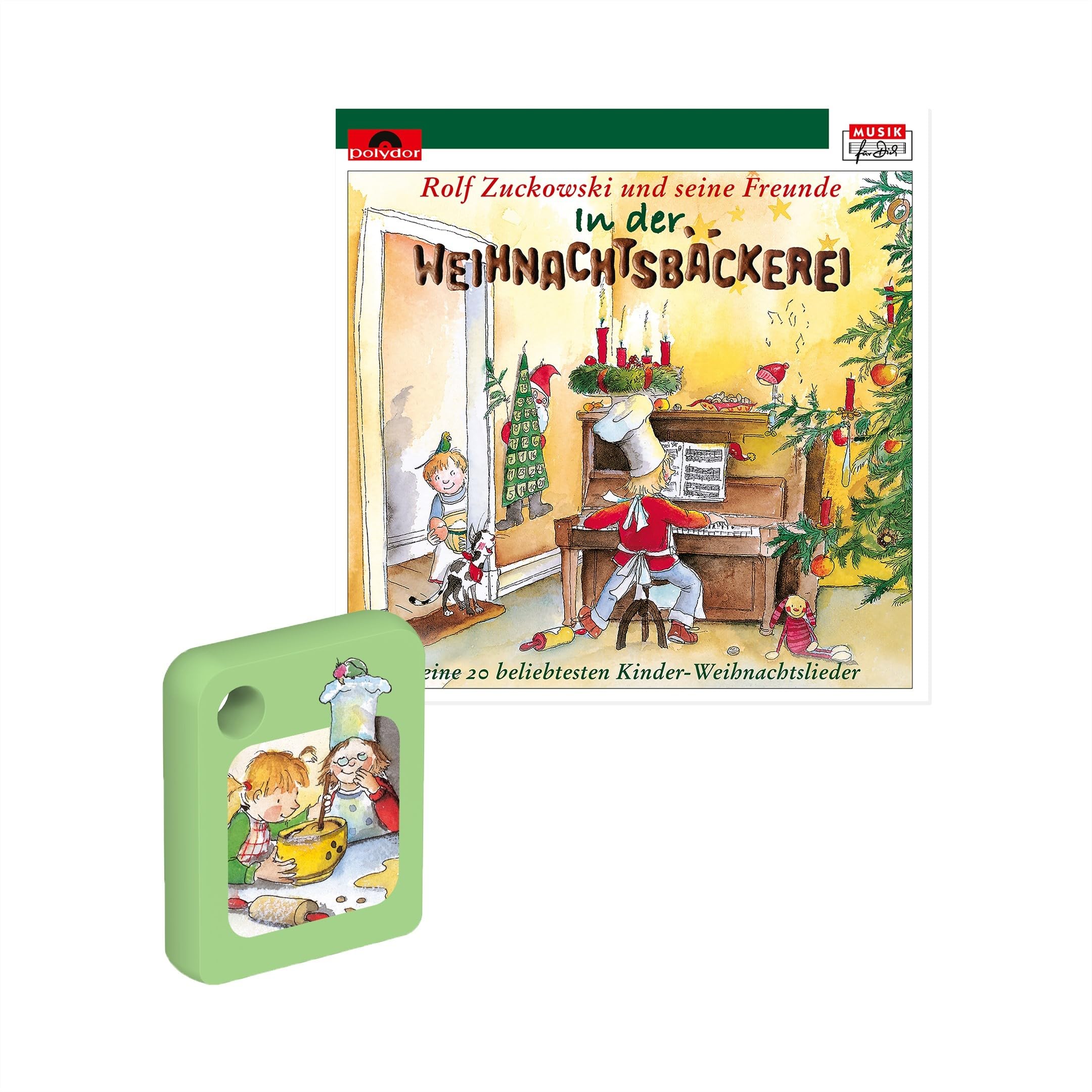 Galakto - Reproductor de música y Audio para niños para casa y de Viaje, Incluye Token Adicional In Der Weihnachtsbäckerei, sin Internet en Cualquier Lugar, fácil de Usar, batería de Larga duración