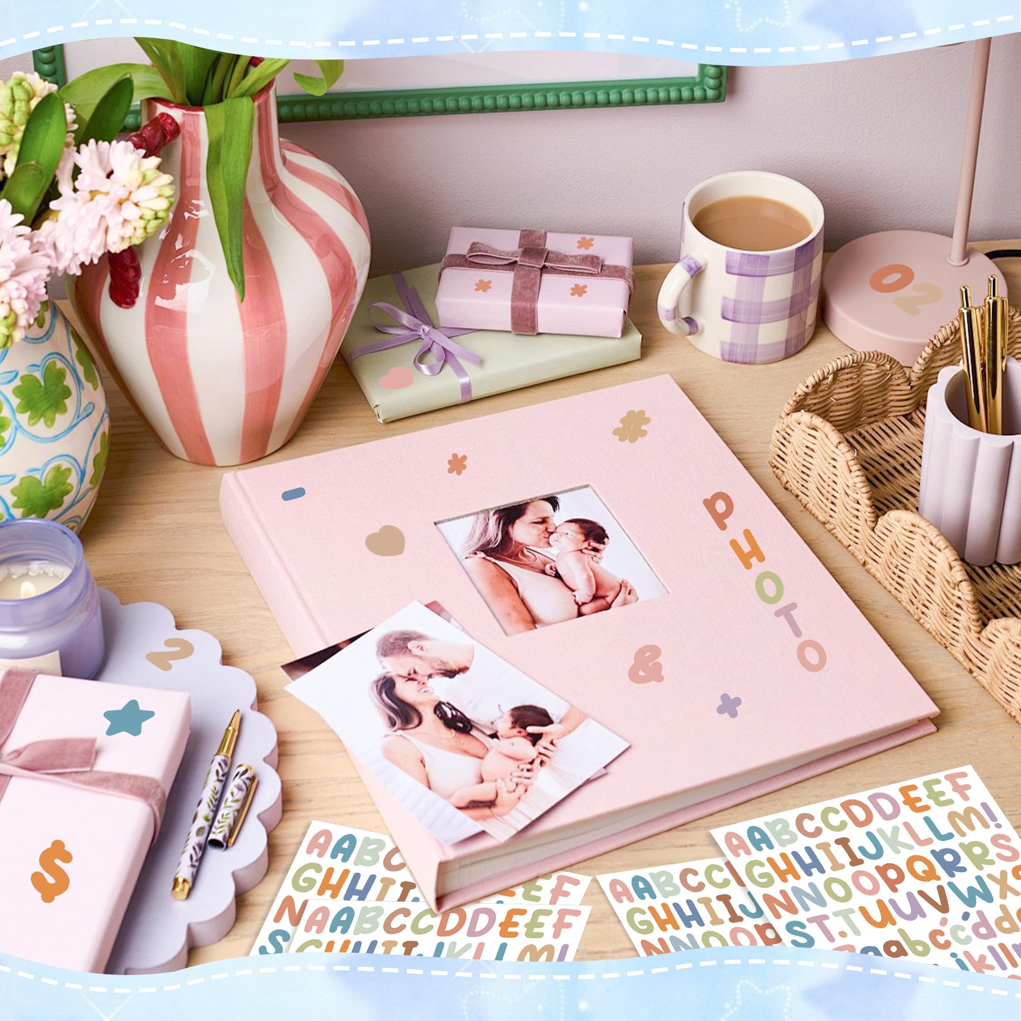 22 arkusze naklejek z literami 0,5 cala, 2486 szt., naklejki alfabetowe, małe, winylowe, samoprzylepne naklejki z cyframi, litery do scrapbookingu, na butelki z wodą, notatniki, etykiety, dzienniki