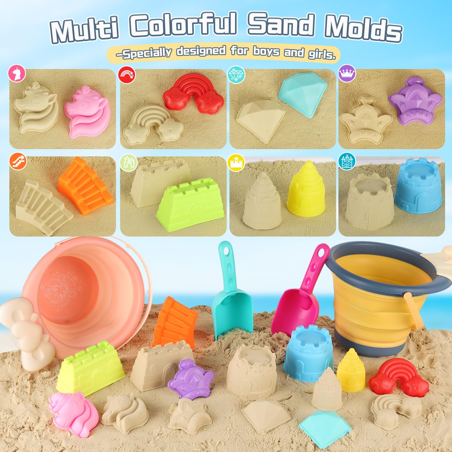 Yrkidstoi Beach Sand Toys - Image 3