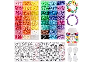 48 Colors Quafe Pony Beads For Bracelets