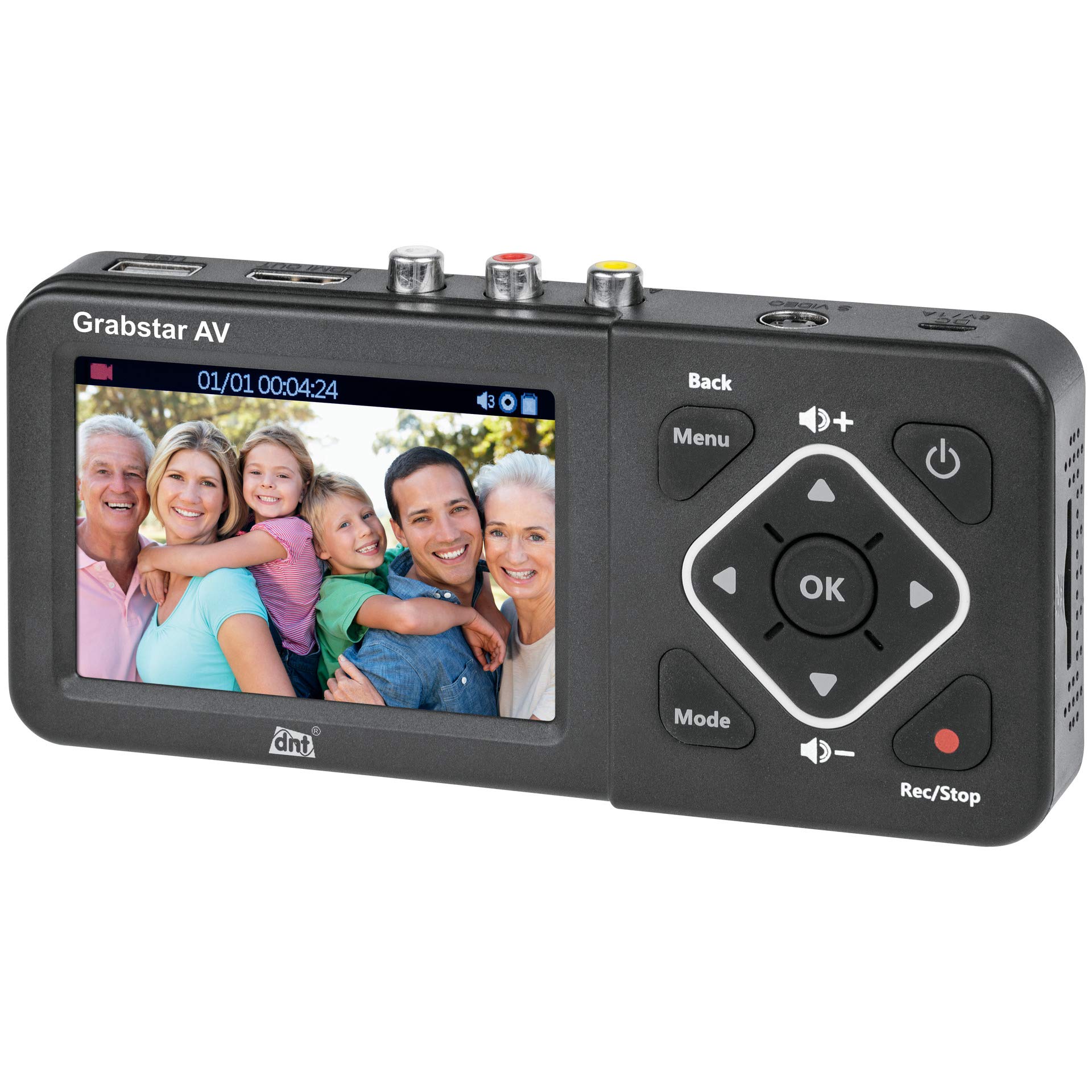 Dnt Dnt000010 Grabstar Av Digitalizer, Czarny, 3,5"