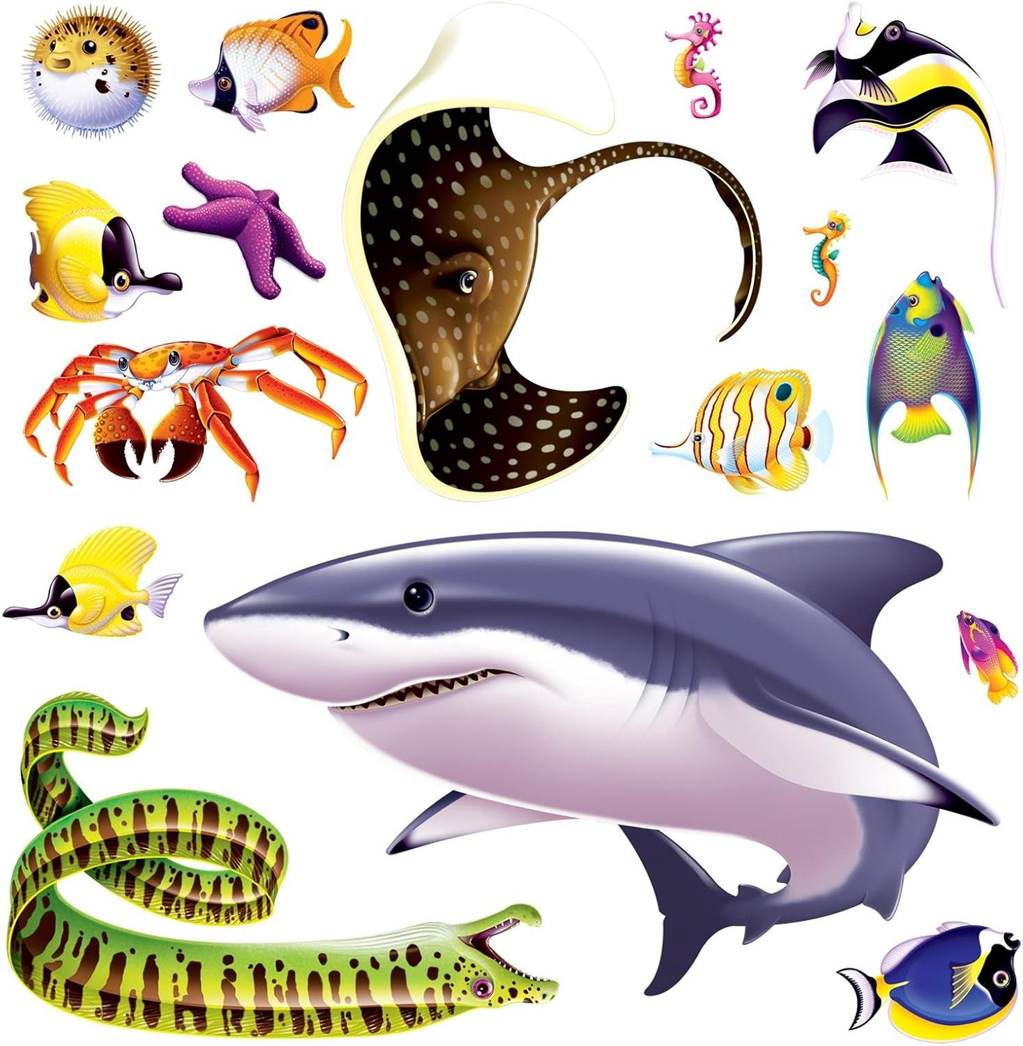 Marine Life Props Party Accessory (1 count) (16/Pkg)