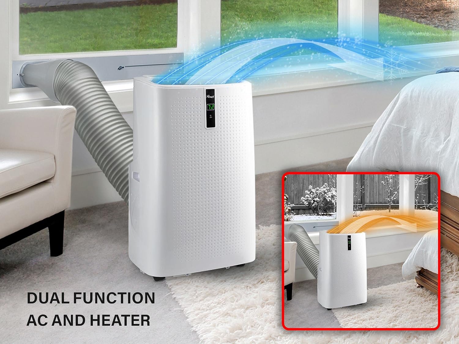 Tools & Home Improvement Portable 4in1 Cool/Fan/Dry/Heat w/Remote