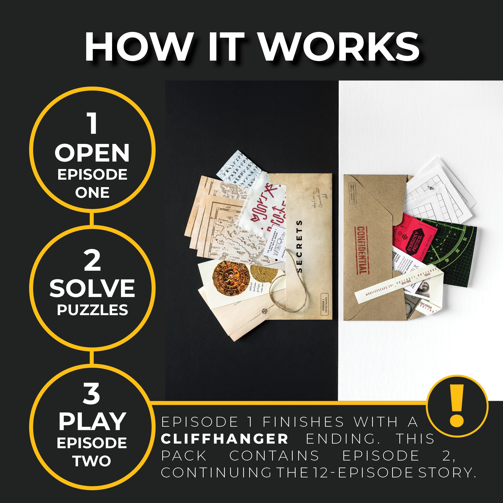 Escape Mail - Escape Room Game, Second Edition Difficulty Level, Episodes 1+2 - Image 3