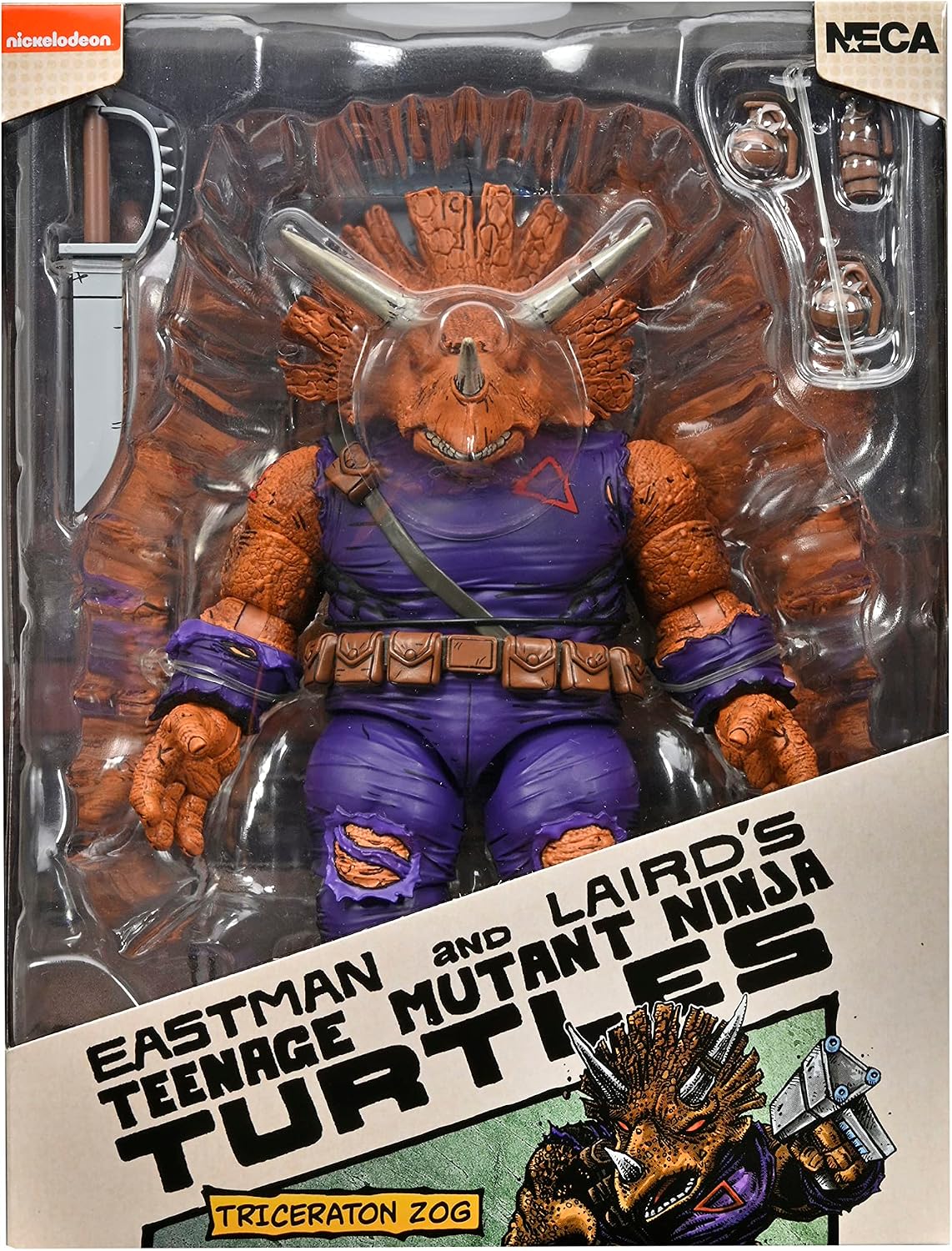 NECA – TMNT: Mirage Comics - 7” Scale Action Figure – Deluxe Zog