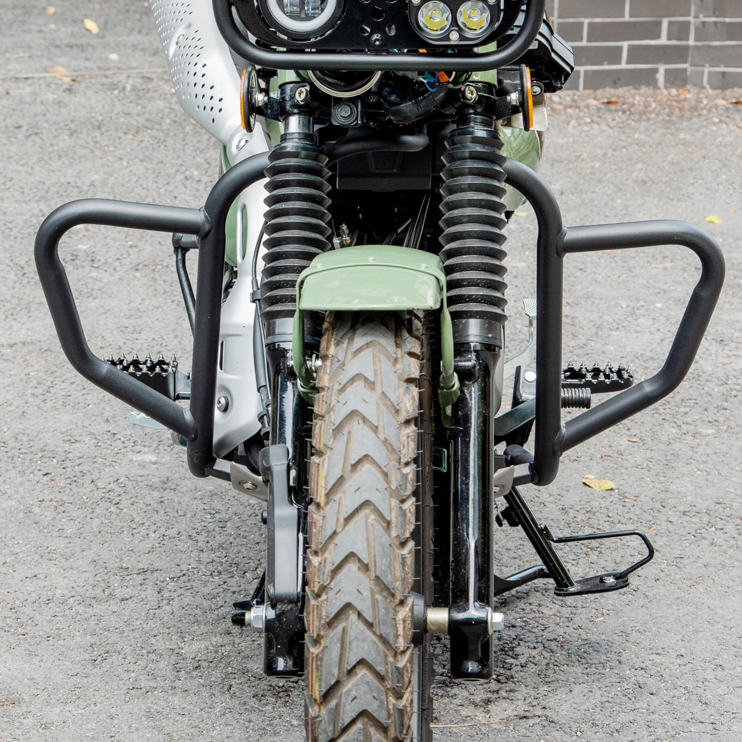 Motorcycle Highway Crash Bars Engine Guard Bumper Fit for Trail125 CT125 Hunter Cub 125 2020 2021 2022 2023 2024 Body Frame Falling Protector Steel Lower Crashbar