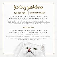Vista 9 de Purina Fancy Feast, Paquete de comida gourmet húmeda para gatos, (24), 3 oz en latas, 0