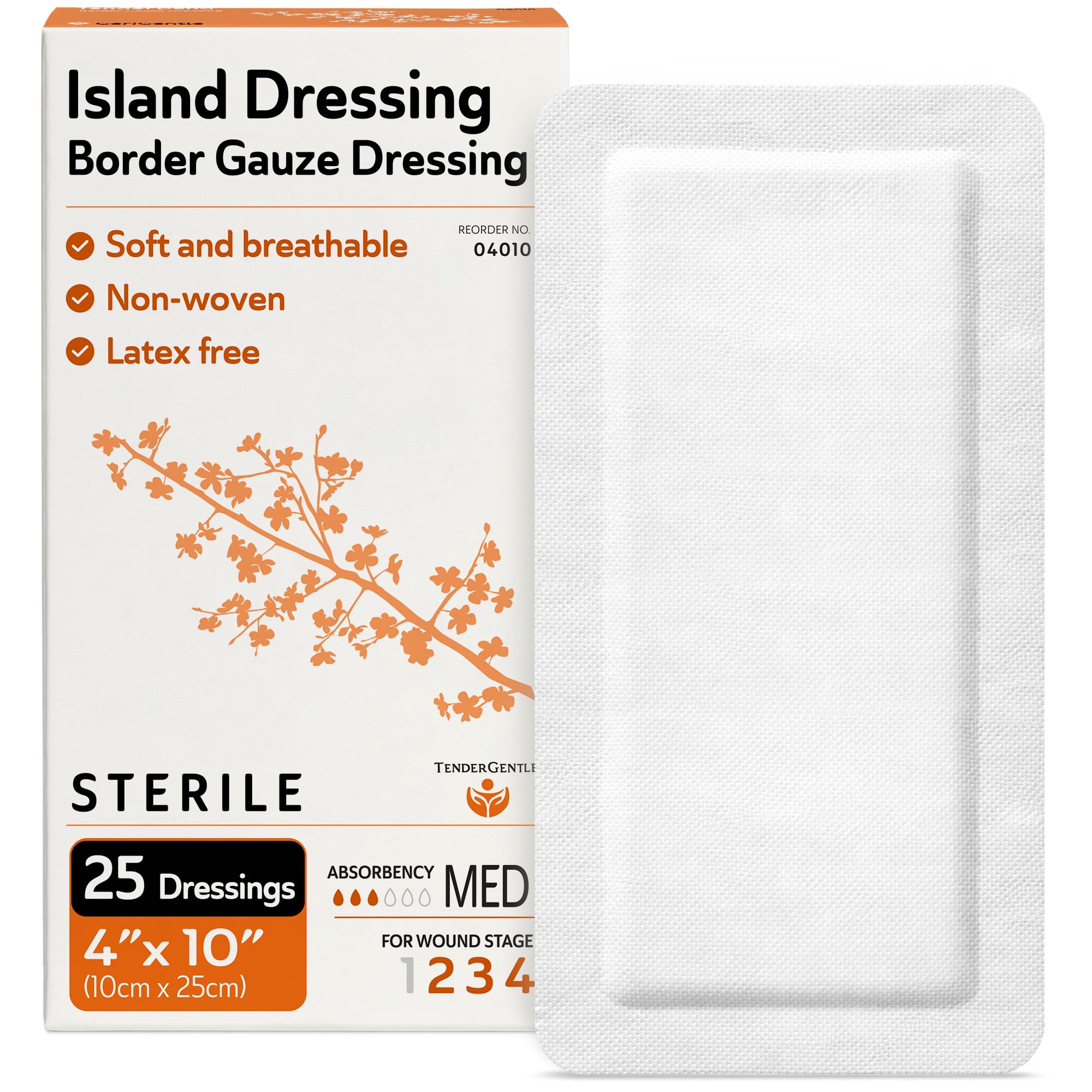 Island Dressing Bordered Gauze 2x2-50 Gauze Bandages for Wound Protection - Good for Hospitals, Medical Facilities, First Aid Kits, and More — Amazon image 10